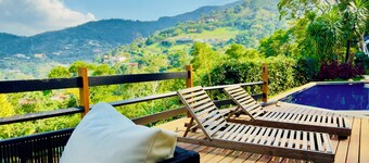 Mansion with 5-star private service, heated pool, dedicated staff, and leisure facilities.