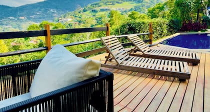 Mansion with 5-star private service, heated pool, dedicated staff, and leisure facilities.