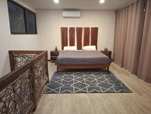 Family Quadruple Room, Pool View | Egyptian cotton sheets, premium bedding, pillowtop beds, minibar - Villas Ahal  (Tulum)