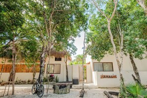 Façade de l’hébergement