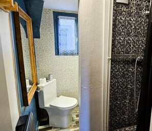 Bathroom - La Cachette de la Reine | Quiet town center (Fontainebleau)