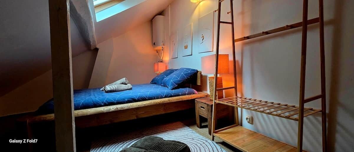 Desk, iron/ironing board, free WiFi, bed sheets