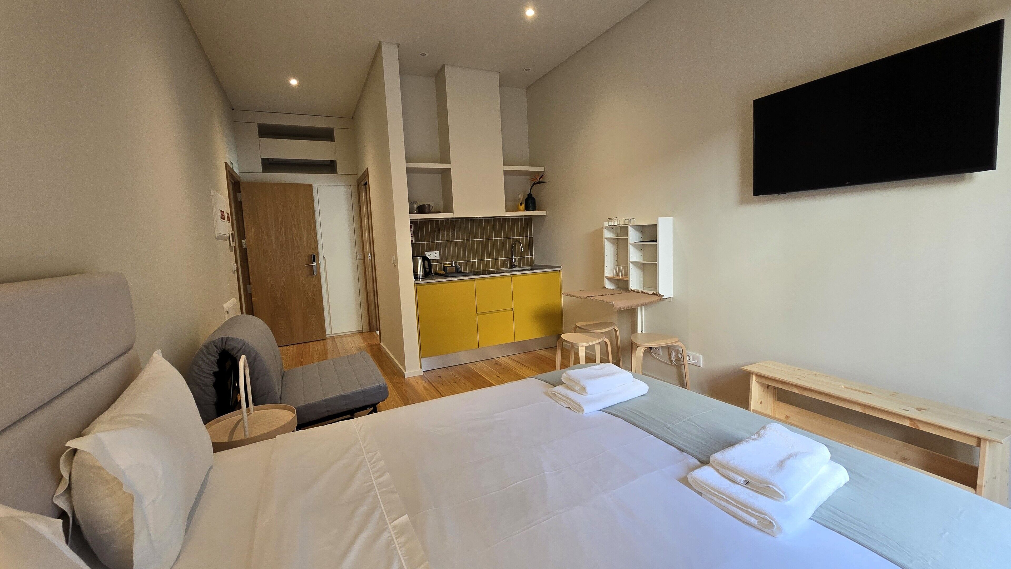 Studio, kaupunkinäköala | Ilmainen Wi-Fi, pääsy pyörätuolilla