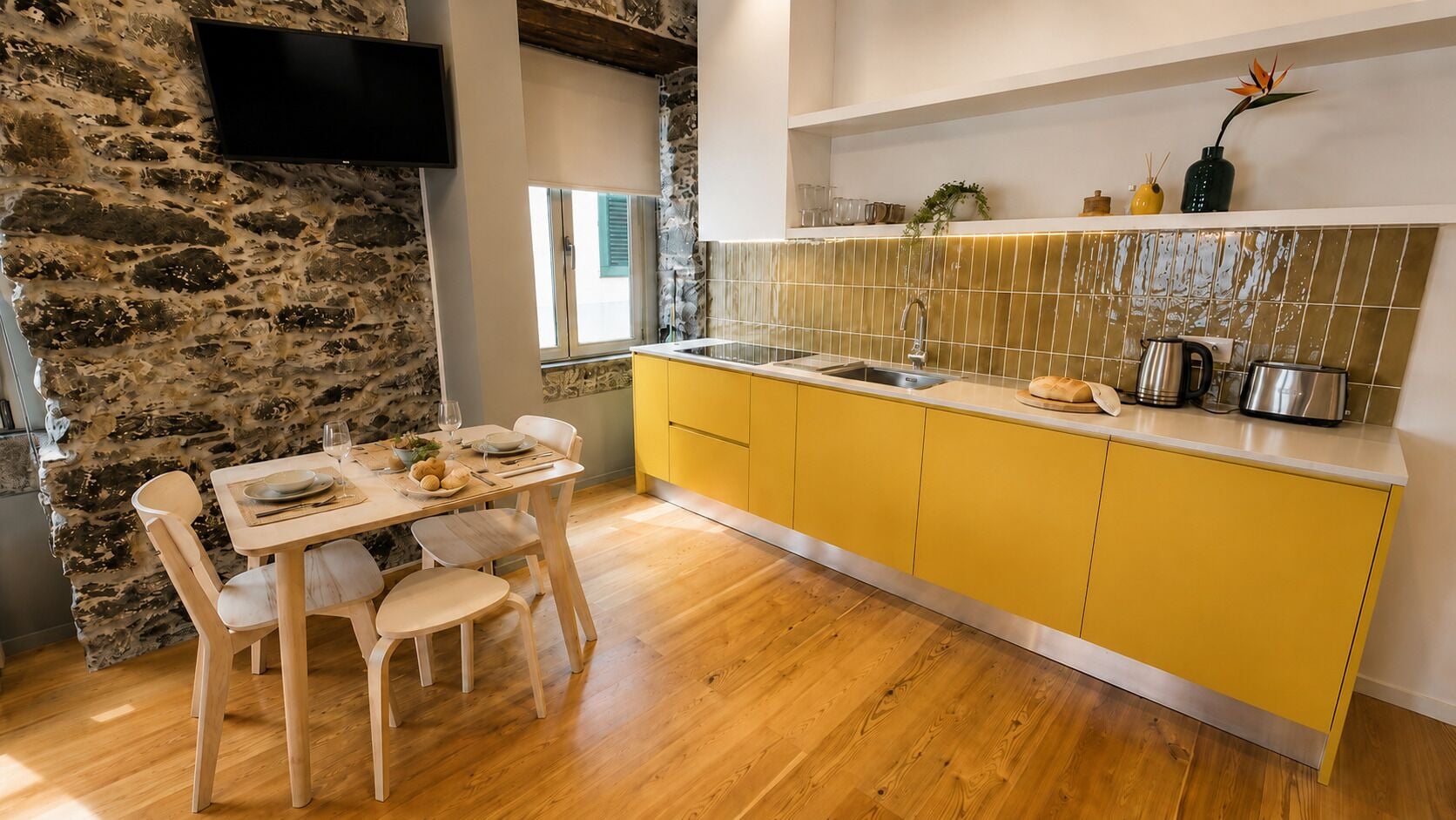 Studio, vue ville | Coin cuisine privé
