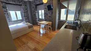 Studio, kaupunkinäköala | Ilmainen Wi-Fi, pääsy pyörätuolilla