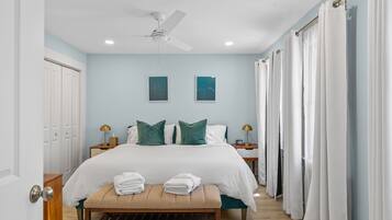 Iron/ironing board, WiFi, bed sheets