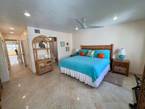1 bedroom, desk, iron/ironing board, WiFi - Crystal Cove at Sapphire Beach | Beachfront 1BR | Sleeps 4 (East End)