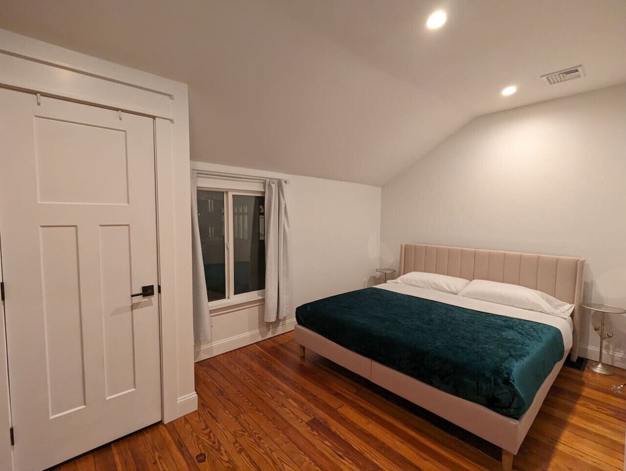 Premium bedding, memory-foam beds, individually decorated