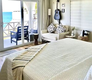 2 bedrooms, iron/ironing board, WiFi, bed sheets - 2Bedrooms, 2Bathrooms, Ocean Rhythms Premium:Oceanfront 2BR 2Bath Suite (Negril)