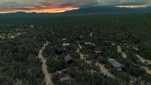 Aerial view - Cactacea Hidden Villas (La Ventana)