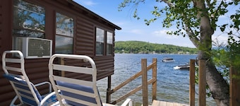 Lakefront Cottage #1 | Dock | Mtn & Lake Views
