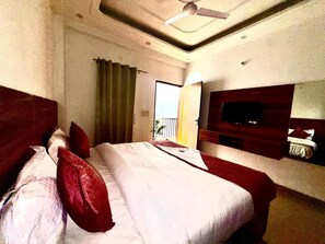 Deluxe-dobbeltværelse - balkon - byudsigt