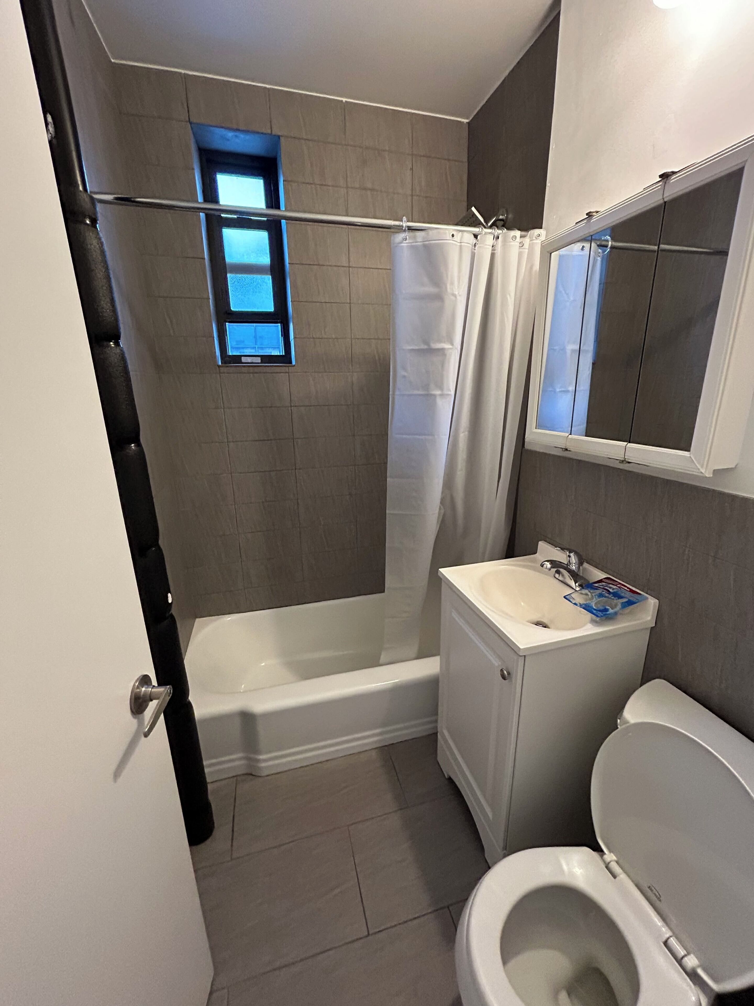 Towels, soap, toilet paper