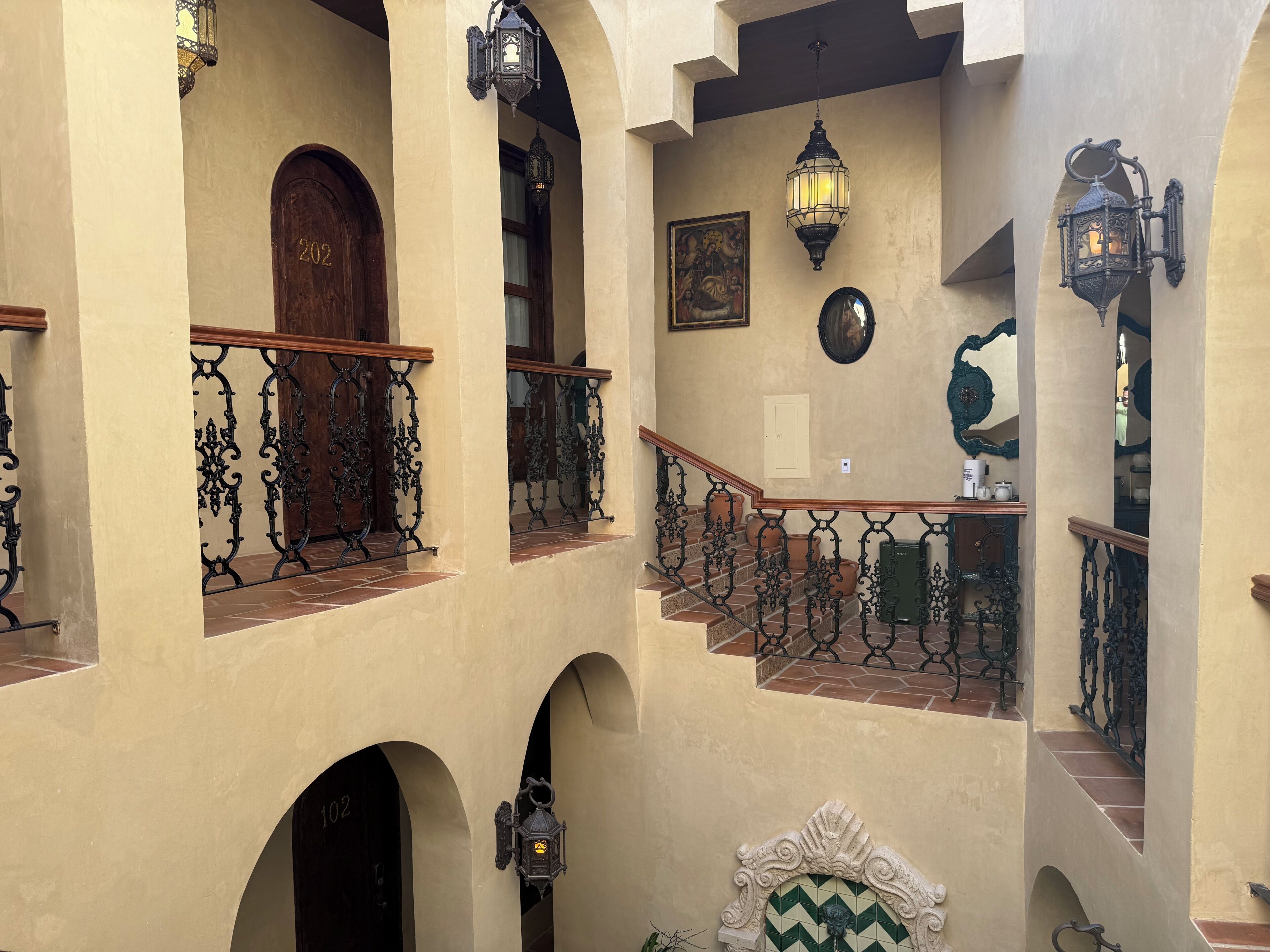 Deluxe Double Room, Patio, Courtyard View | Courtyard view