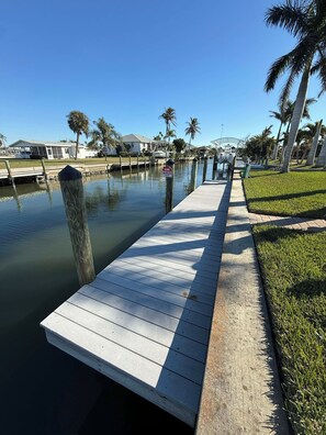 Unclassified image, 2 of 18, button - Waterfront + 2Bed + No Bridge Gulf Access + Dock + Beaches + Pool coming soon! (Englewood)