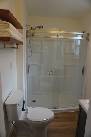 Shower, hair dryer, towels, soap - Walkability, centrally located, dog friendly (Redmond)