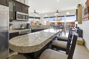 Private kitchen - 443 - Two Bedroom Ocean View (Bajos de Chila)