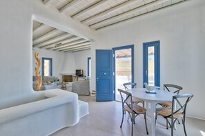 Dining - 3 Bedroom Villa with private pool and sea view (Panormos)