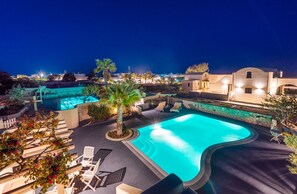 Pool - Daphne - Two Bedroom Villa, private pool, sea view (Agia Paraskevi)