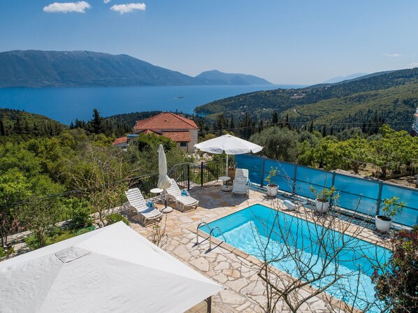 Pool - Villa Serenity sleeps 9! (Matsoukata)