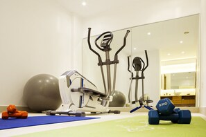 Fitness facility - Opulent VILLA K on Crete (Galatas)
