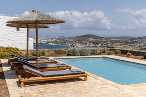Pool - Sky 3 Bedroom Villa Sea View Private Pool (Kolympithres)
