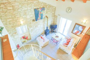 TV, DVD player, books, stereo - Villa Helona in Lithiasmenos (Lithiasmenos)