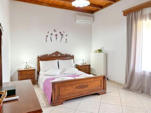3 camere, ferro/asse da stiro, culla da viaggio, lenzuola