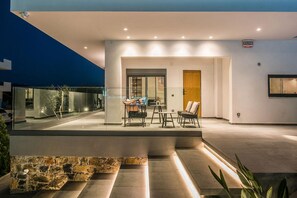 Terrace/patio - Villa Amo With Private Pool (Heraklion)
