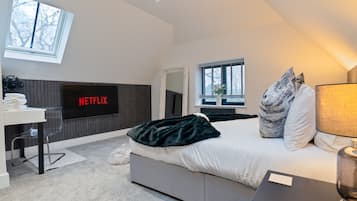 2 Schlafzimmer, Bügeleisen/Bügelbrett, kostenloses WLAN, Bettwäsche