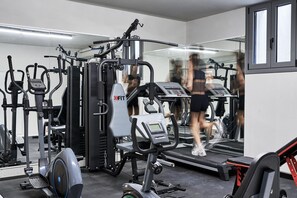 Fitness facility - Beachfront Alassa Villas w/ Private Pools Complex (Agios Dimitrios)