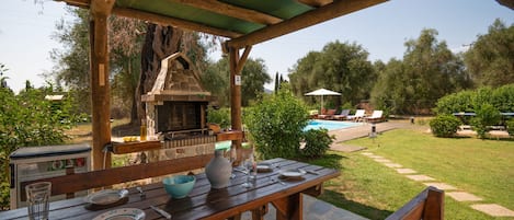 Restauration en plein air