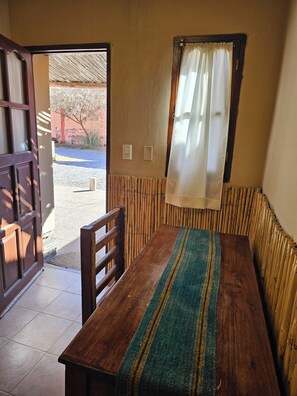 Double or Twin Room, Non Smoking, Courtyard View | Dining - Rincones de Jujuy - Hotelería Sostenible (Tilcara)