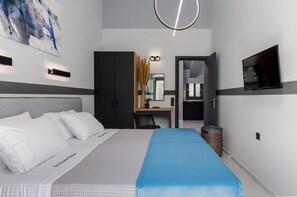 2 bedrooms, iron/ironing board, free WiFi, bed sheets - Deluxe 2br Suite with sea views to Argostoli bay (Argostoli)