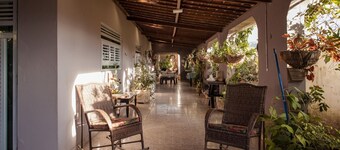 Casa com Ar, Lareira e Churrasqueira no Centro