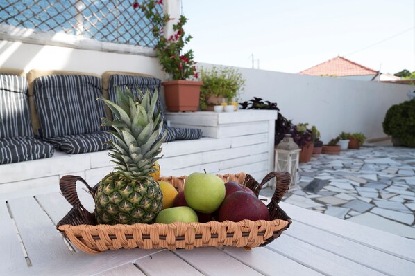 Terrace/patio - Evaggelia's Private House in Fanes Rhodes (Fanes)