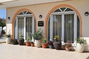 Exterior detail - Evaggelia's Private House in Fanes Rhodes (Fanes)