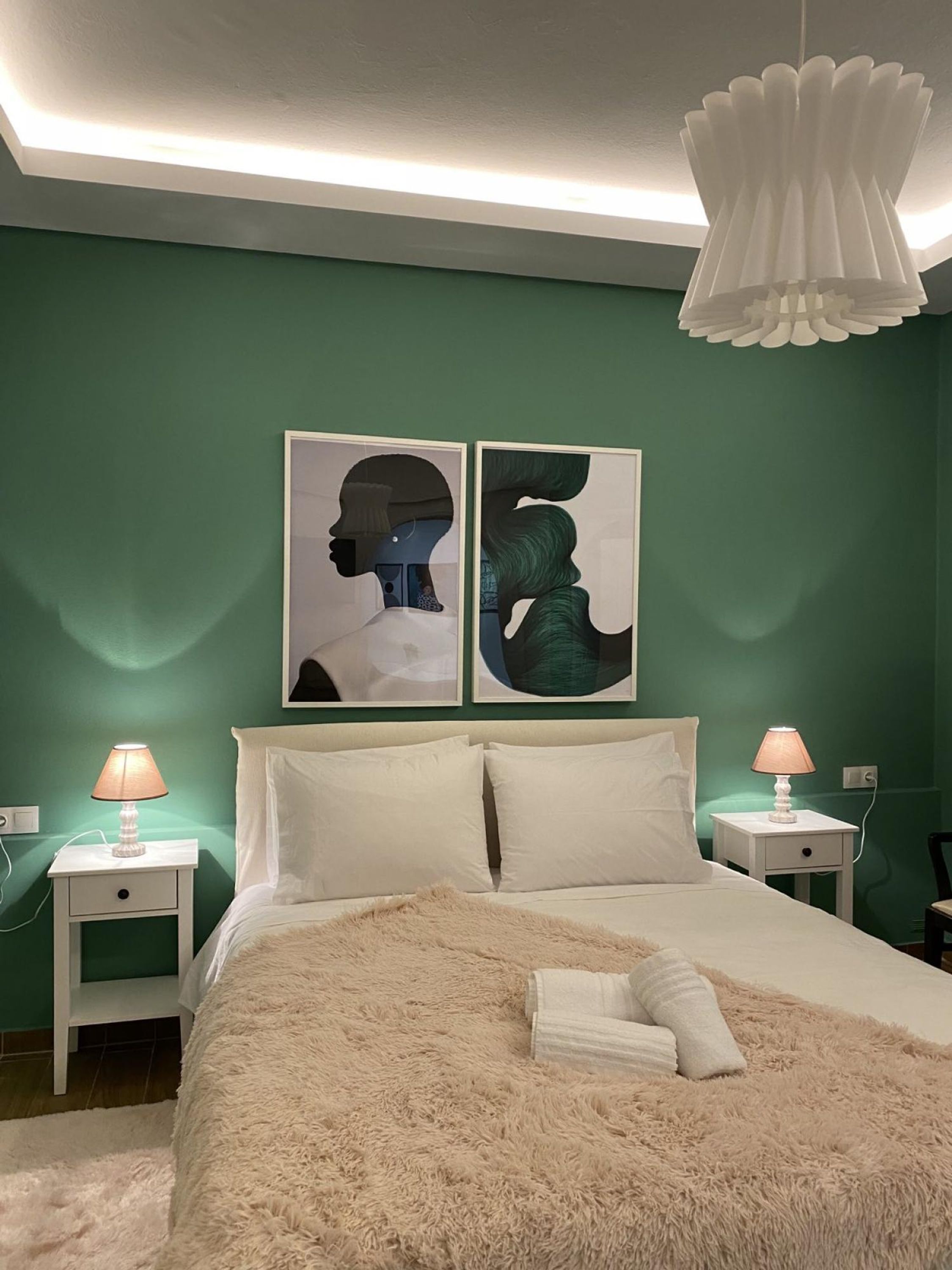 2 habitaciones, wifi gratis y ropa de cama 