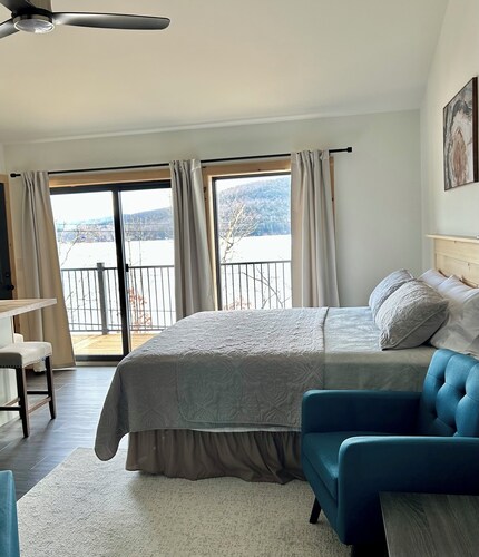 Overlooking the Water on Otsego Lake , Cooperstown NY