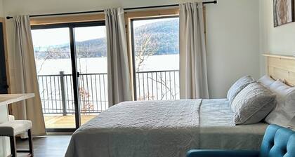 Overlooking the Water on Otsego Lake , Cooperstown NY