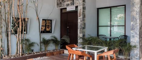 Restauration en plein air