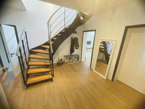 Large, fully equipped apartment with parking spaces