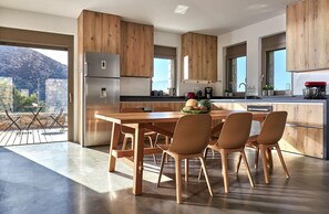 Dining - Villa Adagio with Private Heated Pool (Vrachasi)