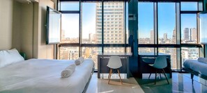 2 bedrooms, desk, iron/ironing board, bed sheets - Hayarkon Blue Sea I in Tel Aviv-Yafo (Tel Aviv-Yafo)