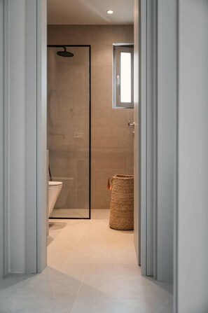 Hair dryer, towels - Naxos blue dream villa with pool (Agia Anna)