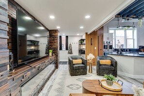 Unclassified image, 4 of 64, button - Loft N' Loaded: Downtown Wichita Luxury Loft (Wichita)