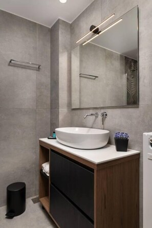 Shower, hair dryer, towels - Procris Villas : Breathtaking Sea View (Kalathas)