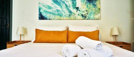 1 Schlafzimmer, Bügeleisen/Bügelbrett, kostenloses WLAN, Bettwäsche