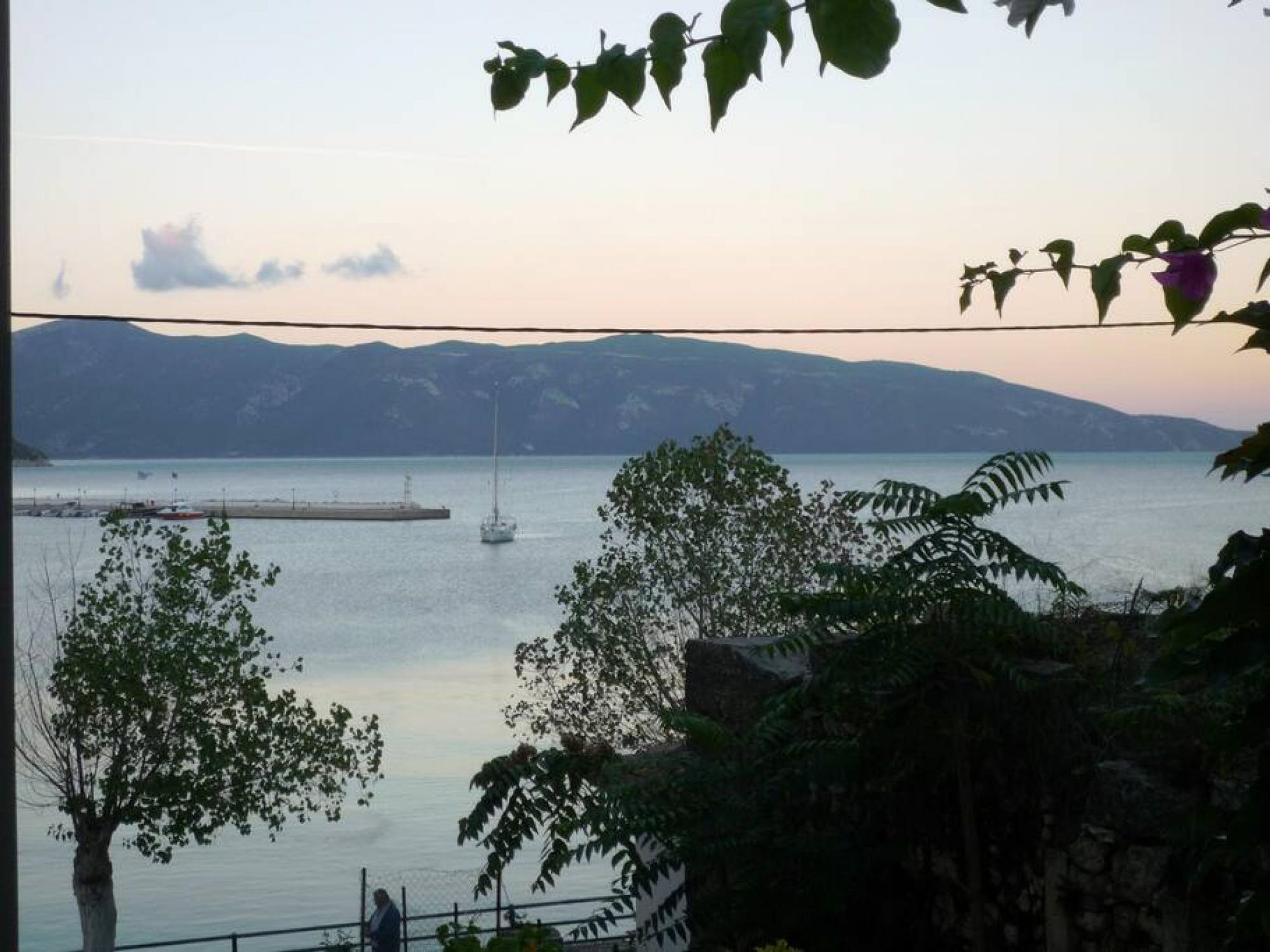 Vue depuis l’hébergement