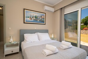 2 bedrooms, iron/ironing board, free WiFi, bed sheets - Averto Apartment at Skala (Eleios-Pronnoi)